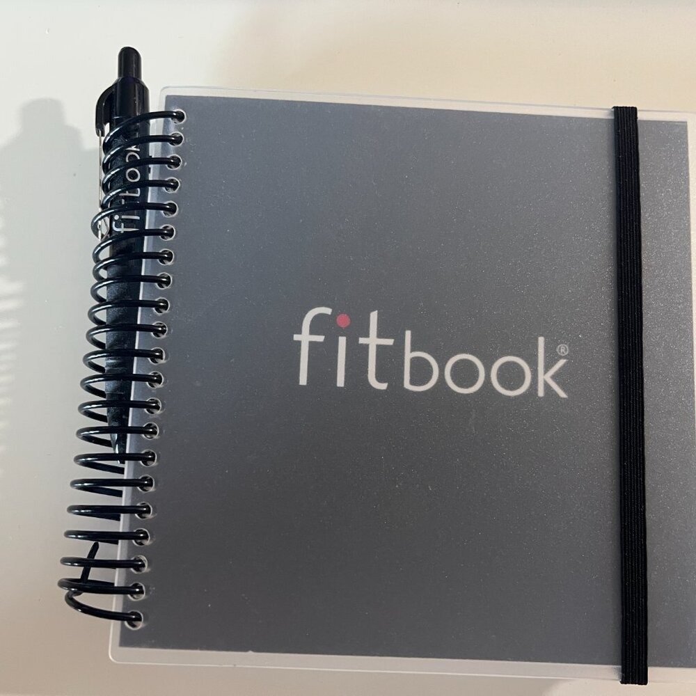 Fitlosophy Fitbook: 12 Week Fitness & Nutrition Journal with pen